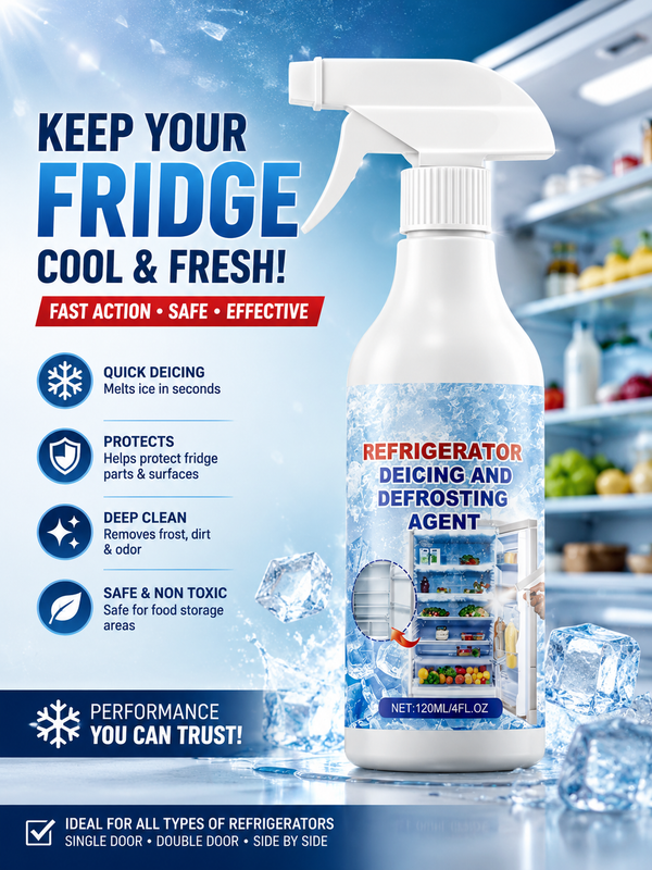 Defrosting Spray for Fridge Freezer (Pack of 2)